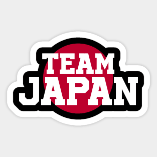 Team Japan - Summer Olympics Sticker